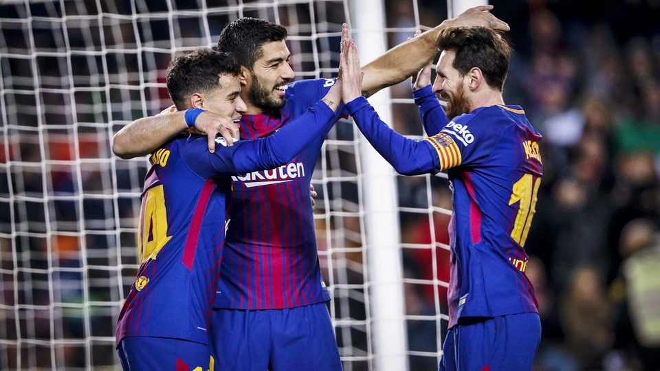 Philippe Coutinho, Lionel Messi, Luis Suarez cùng lập công, Barcelona ‘dội mưa bàn thắng’ lên Girona ảnh 1